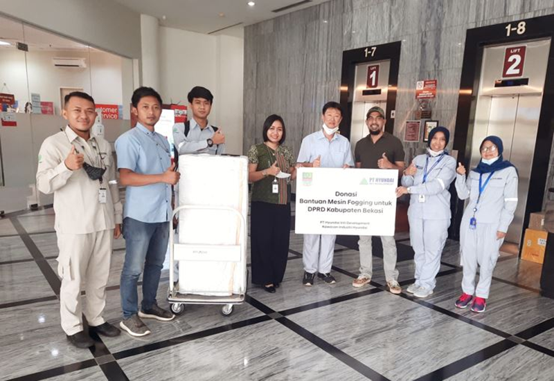 Pemberian Mesin Fogging